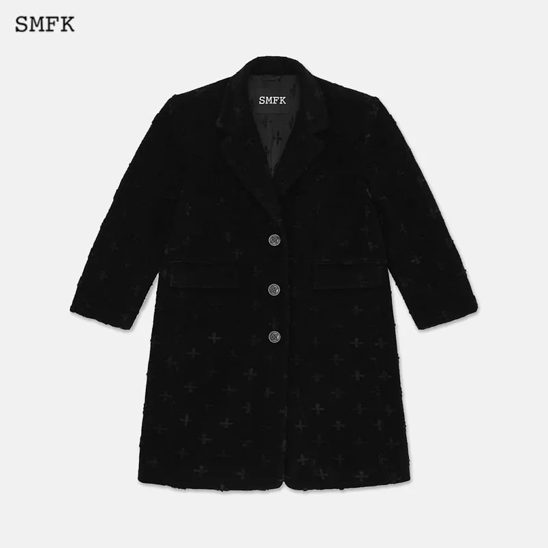 Midnight Garden Classic Wool Coat