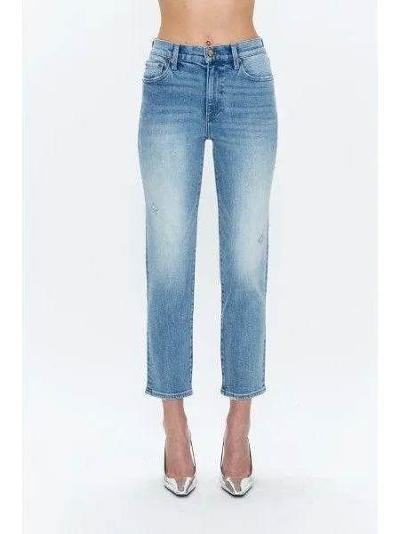 Pistola Monroe Straight Crop Jean