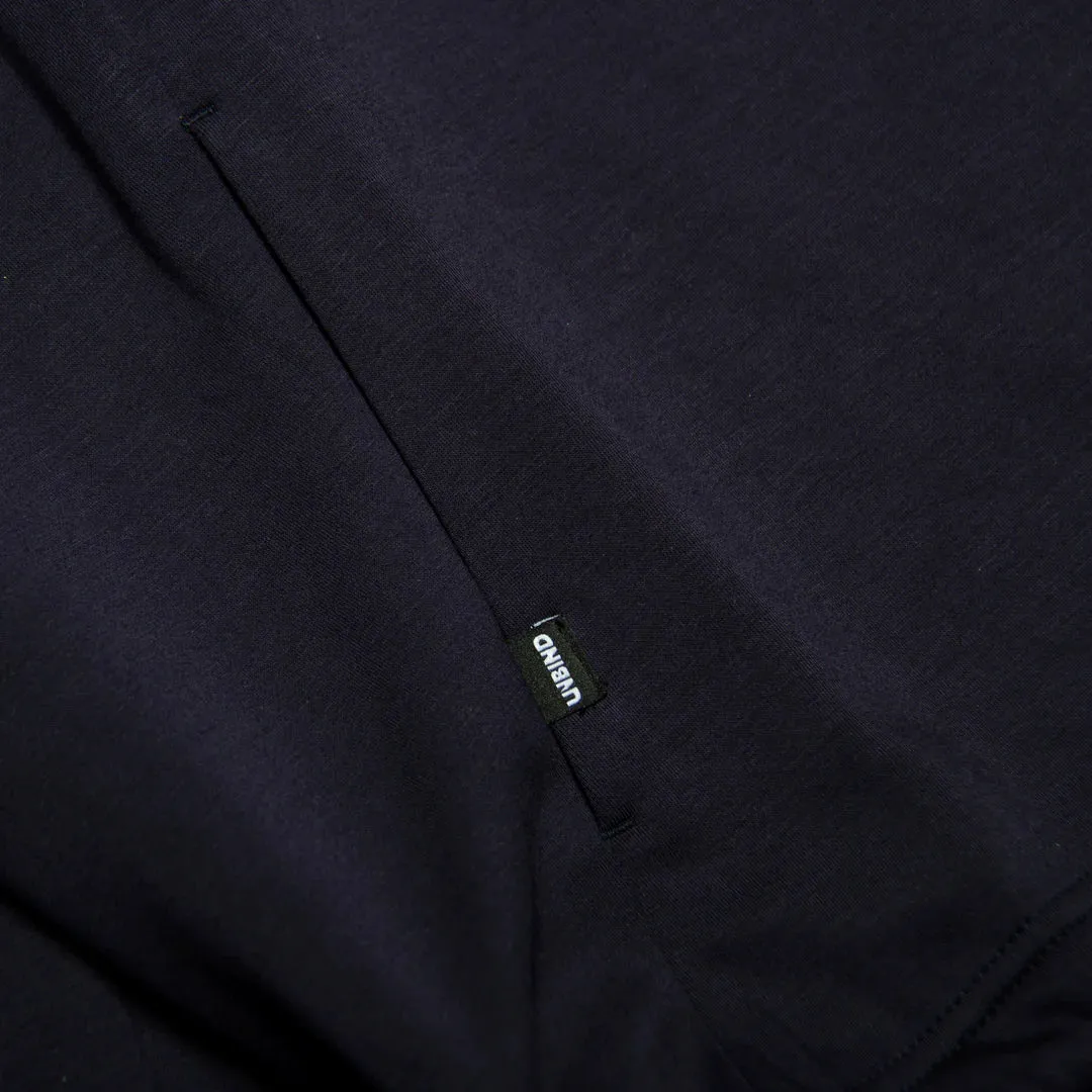 PLEASANT WARM MOCK NAVY
