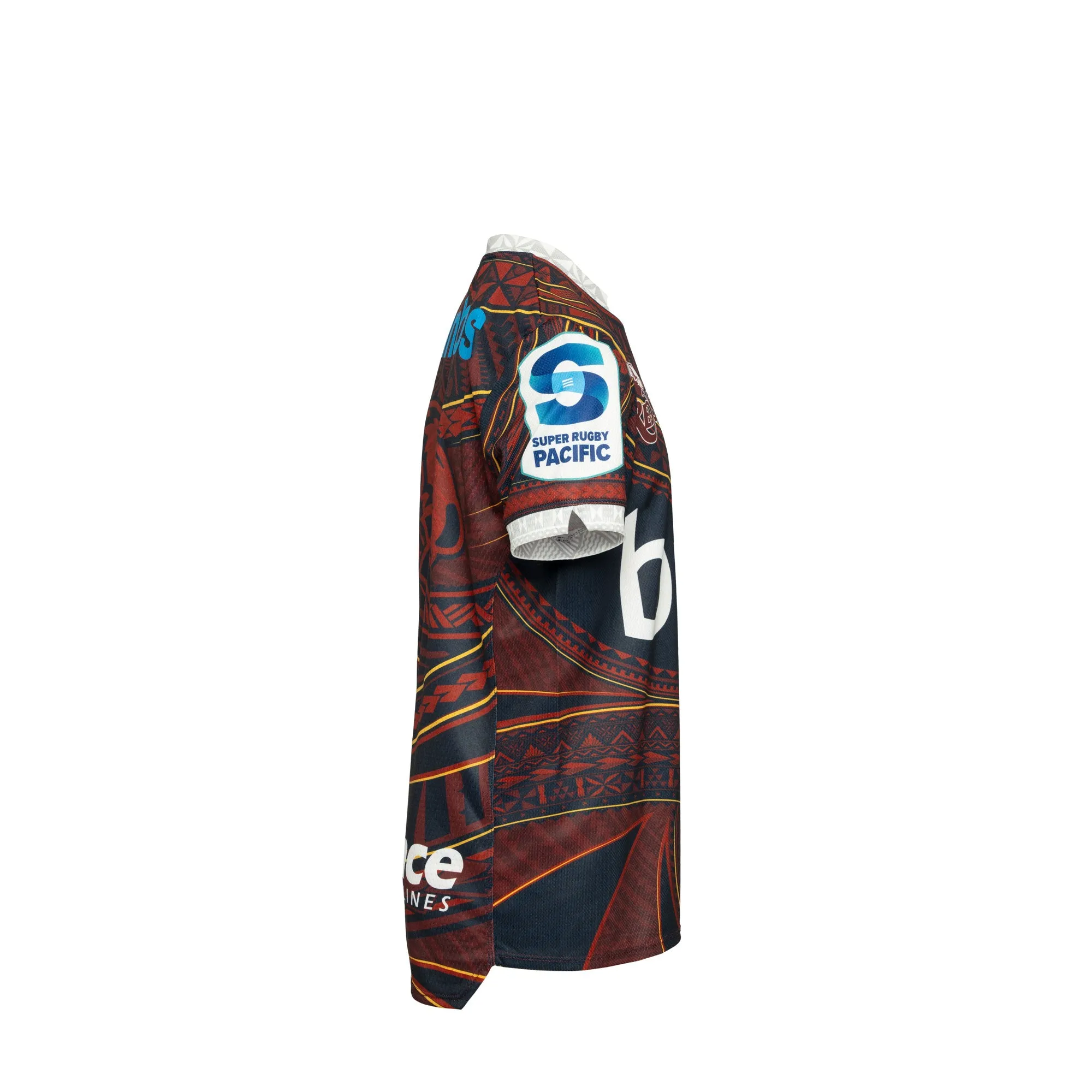 QLD Reds Pacifika Warm Up Tee 2025