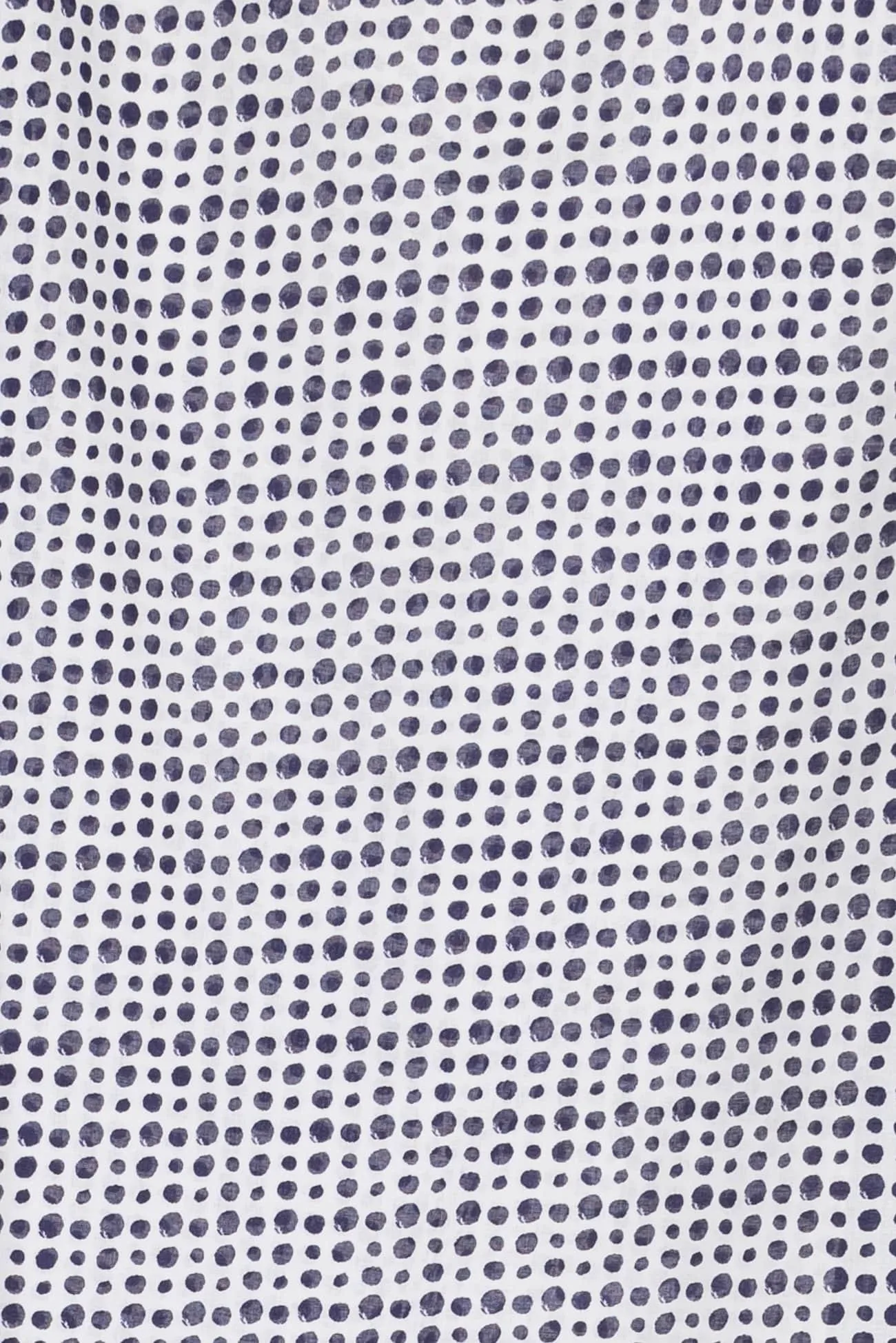 Quirky Blue Dots Cotton Lawn Woven(2 units) 1 yard