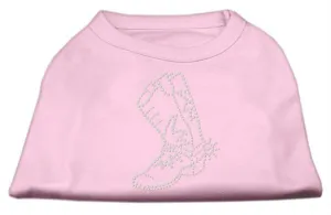 Rhinestone Boot Shirts Light Pink XXXL (20)