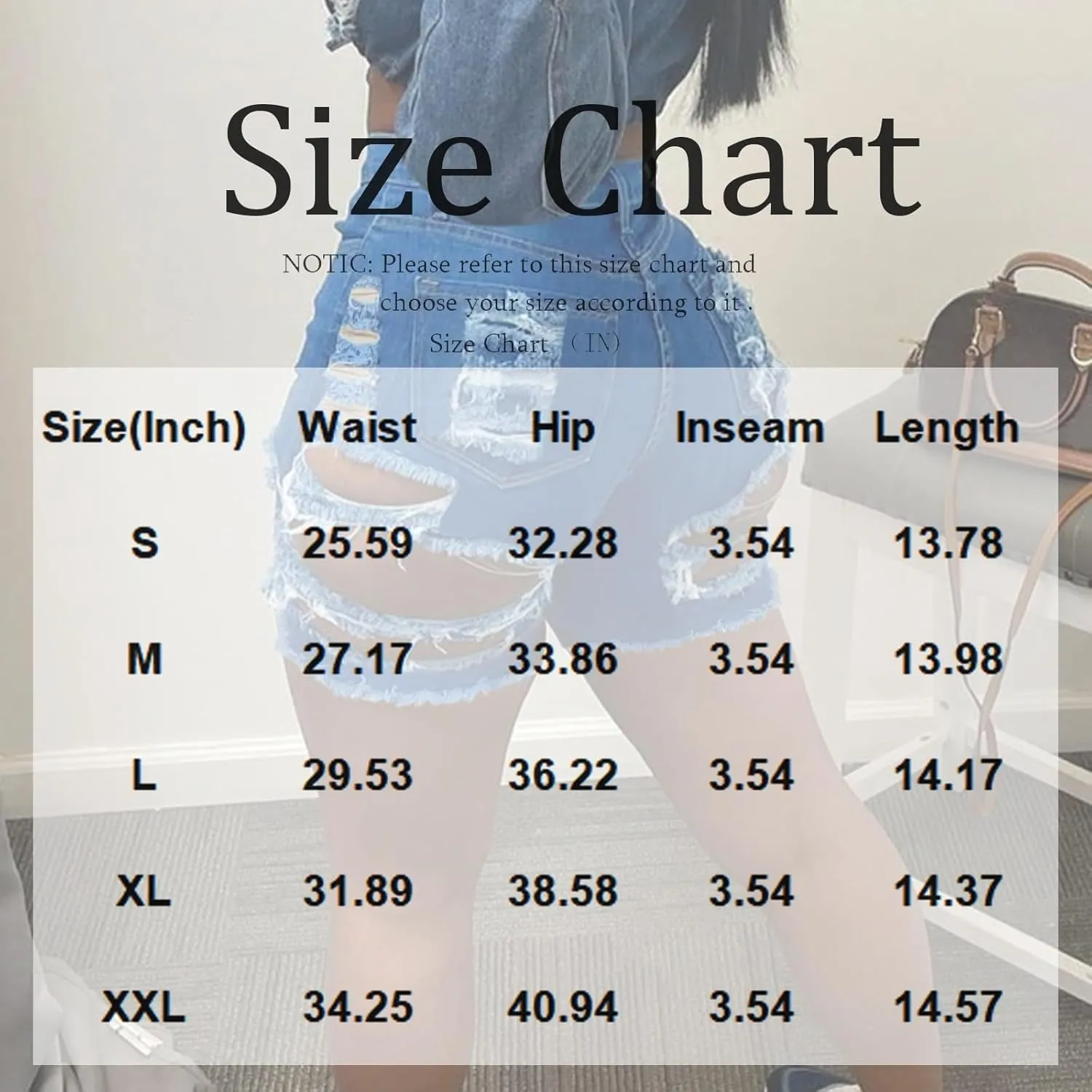 Ripped Jean Shorts Womens High Waisted Boxer Stretchy Denim Shorts Lounge Hot Trendy Jeans Jorts with Pockets
