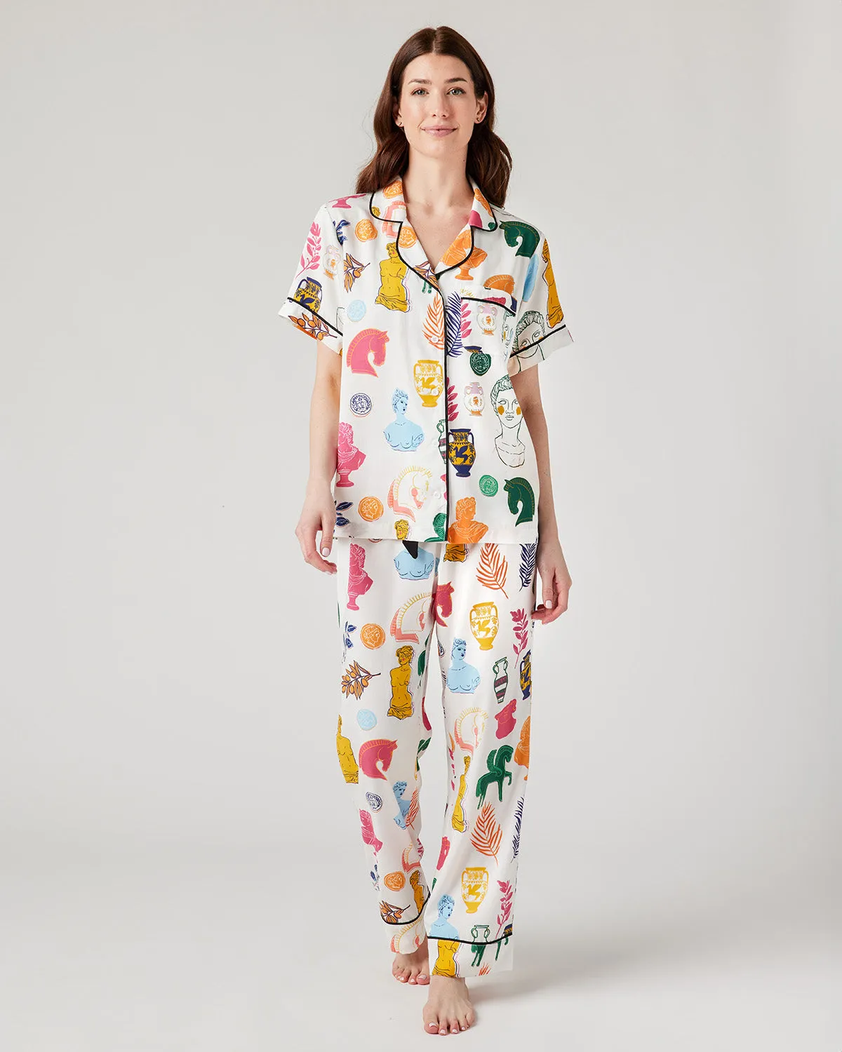 Romanesque Pajama Pants Set