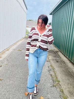 Ronnie High Rise Straight Leg Jeans