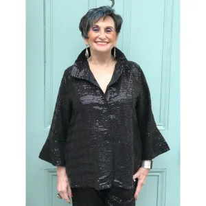Sheer Sequin Jacket