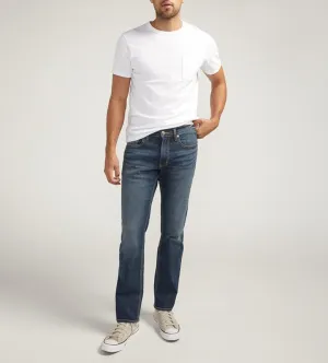 Silver Jeans Mens Allan Indigo Slim Fit Straight Leg Jeans