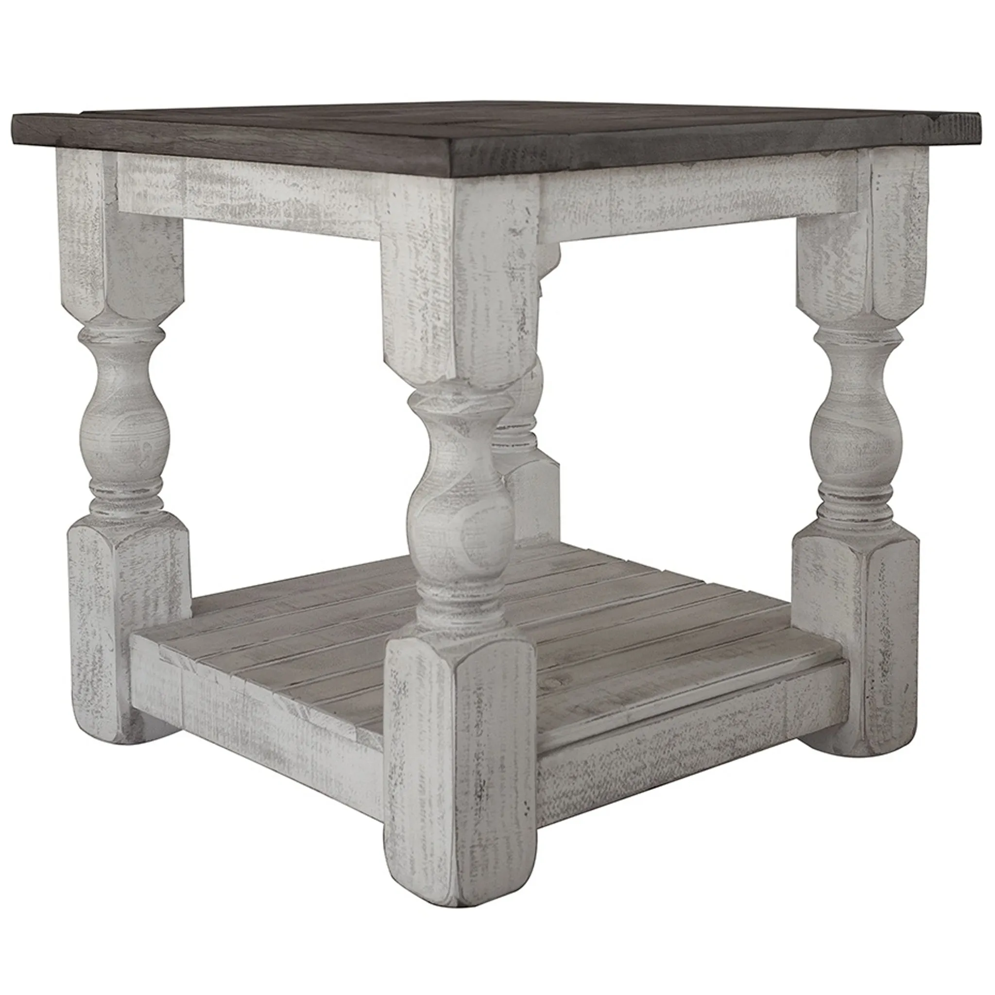 Stonegate Pillar Style End Table