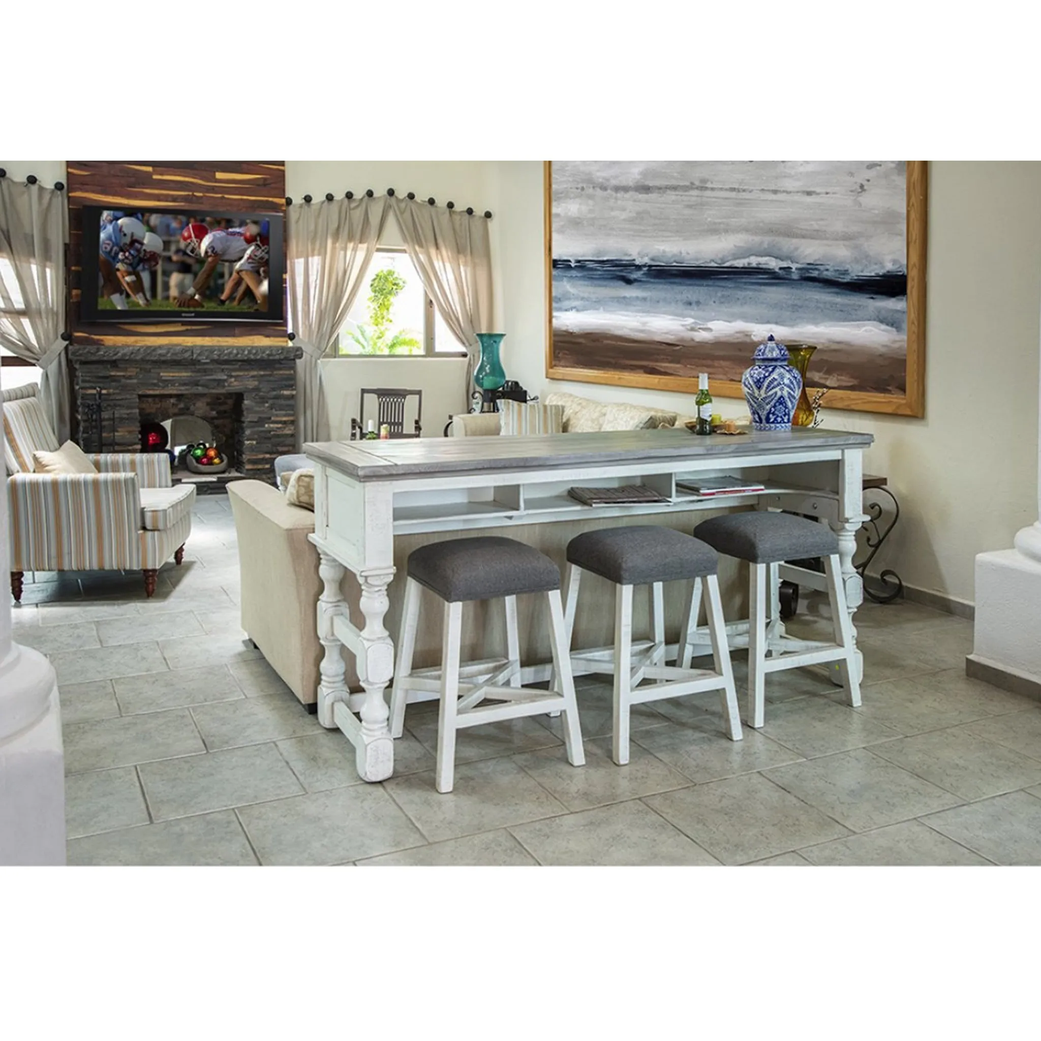 Stonegate Upholstered Top Counter Bar Stool
