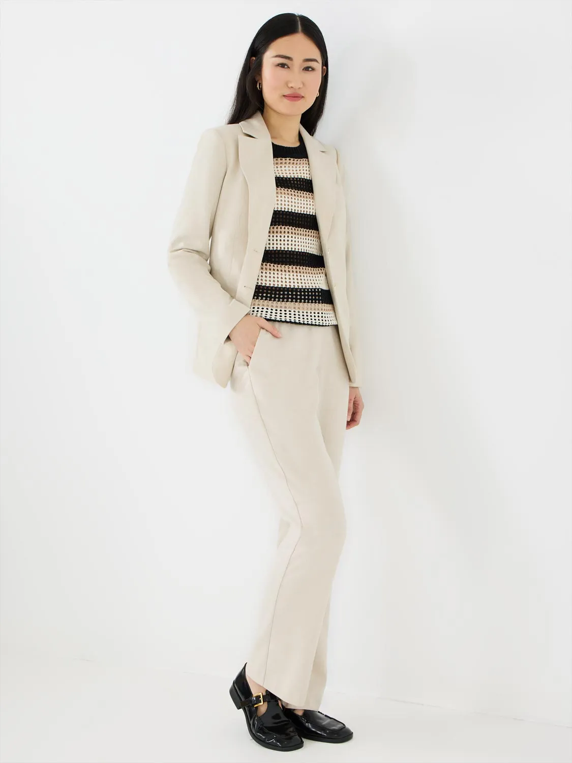 Striped Crochet Sweater