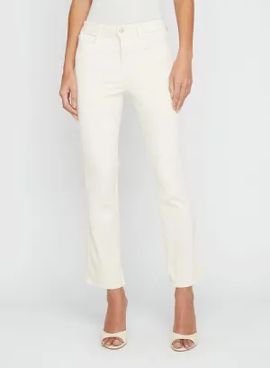 Tati HR Crop Micro Boot in French Vanilla