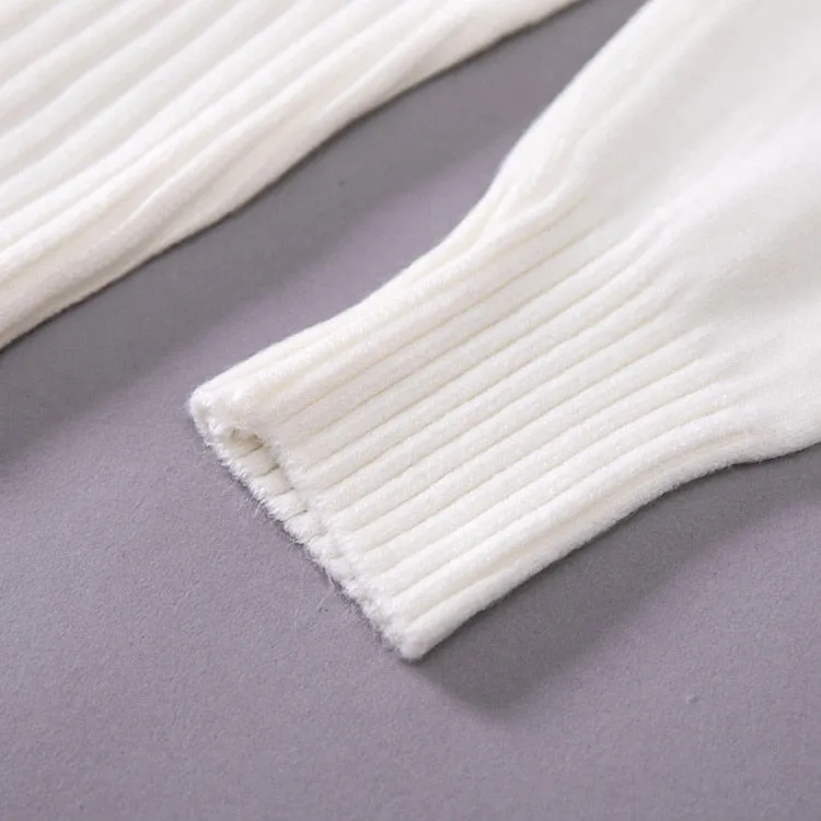 VenusFox Knitted Elastic long-sleeved Turtleneck sweaters