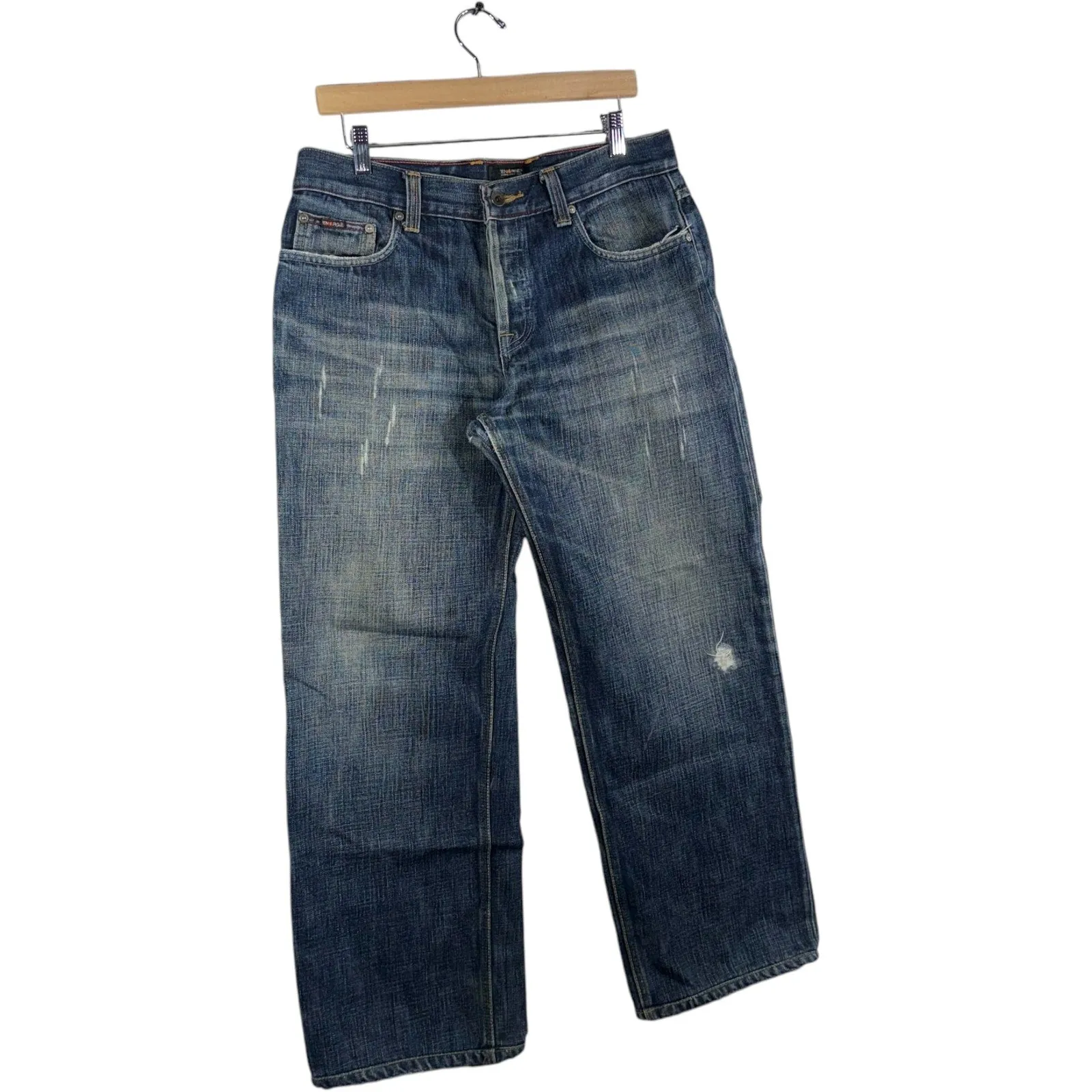 Vintage ENERGIE Straight Leg Denim Jeans Men's Sz 35x29