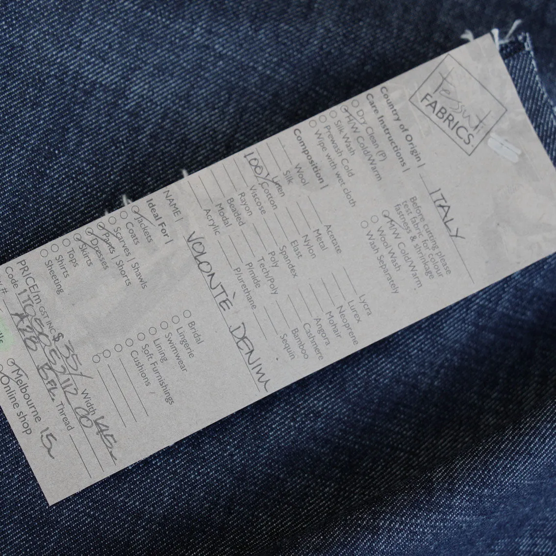 Volonté Denim