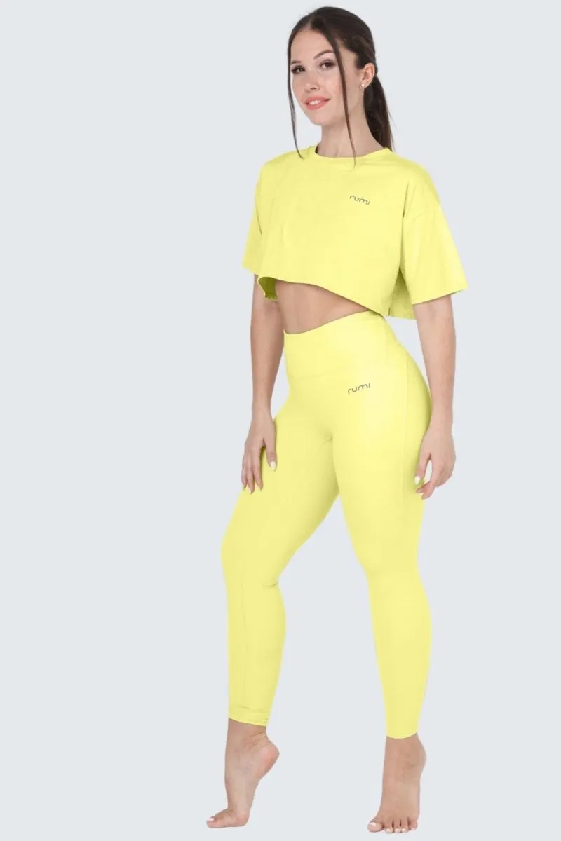 W SunSoft Flow Pants 25" - Sunlight Glow