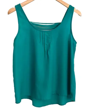 Warm Autumn Eucalyptus Open Back Sleeveless Top