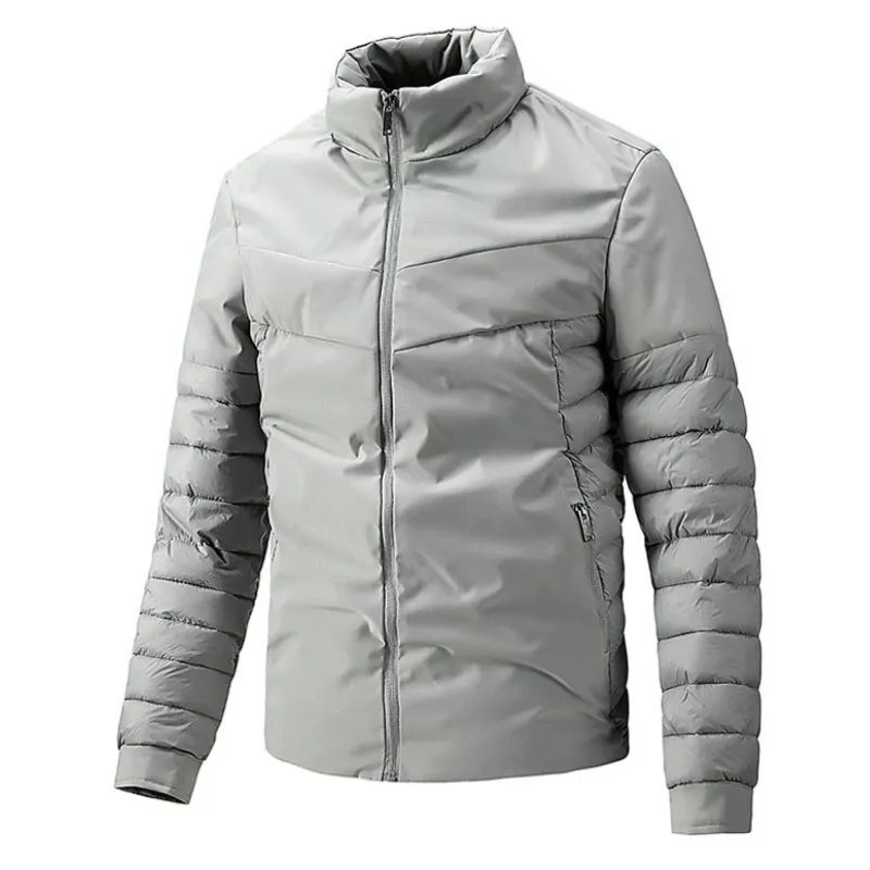 West Louis Men Thermal Windbreaker Warm Padded Jacket