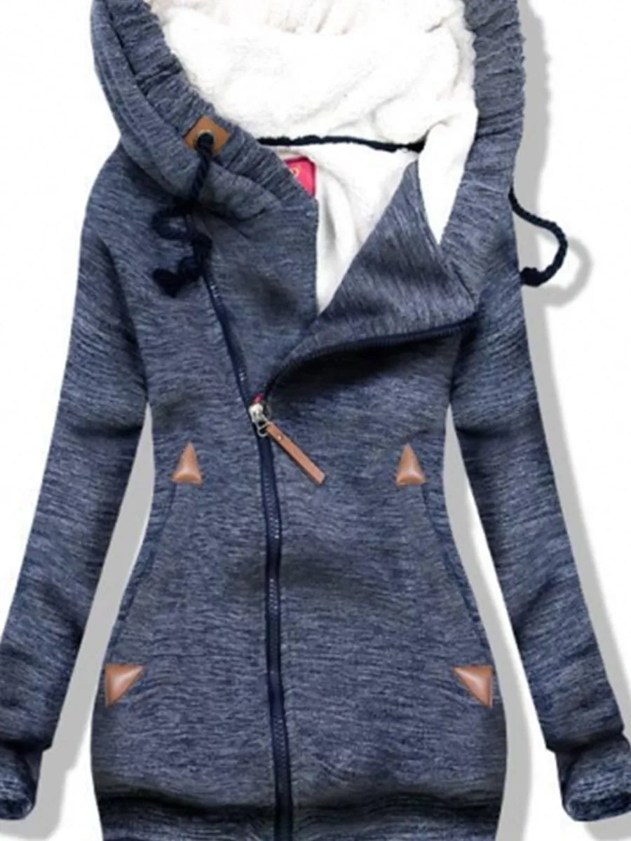 Women'S Autumn And Winter Warm Hoodie