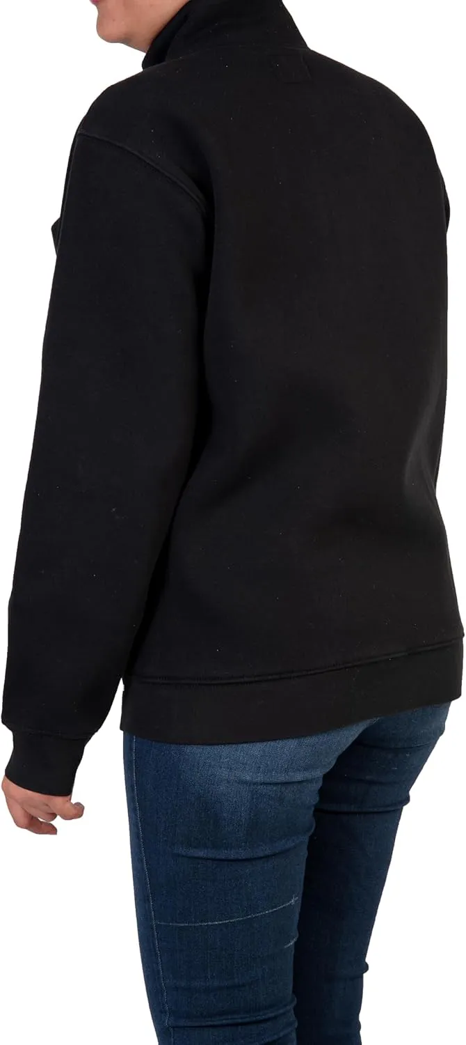Women's Oversized Half Zip Pullover Sweatshirt, Trendy, Casual Athleisure