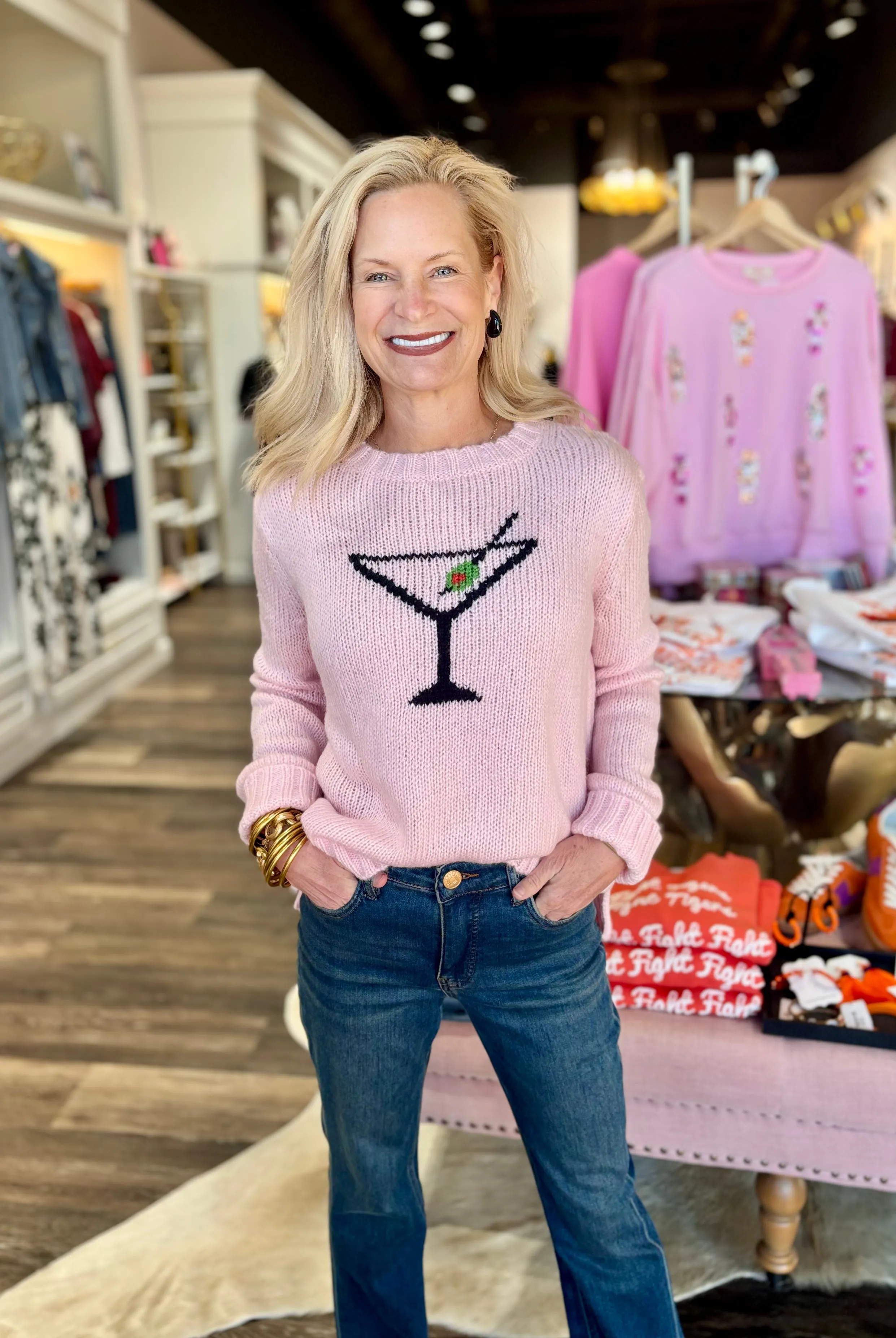 Wooden Ships Martini Crew Neck